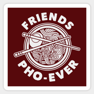 Friend Pho-Ever! Sticker